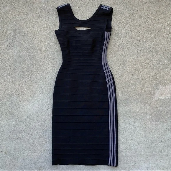 Herve Leger adeline bandage bodycon dress - Picture 1 of 5